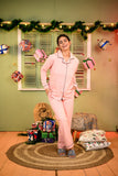 Cozy Winter Fleece Nightsuit Set – Peachy Peach