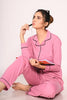 Pink Full Sleeve Nightsuit Set
